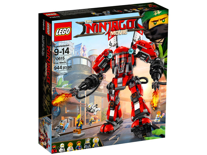 Lego Ninjago Movie Ognisty Robot Tanie Lego