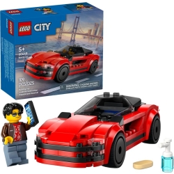 Lego City Czerwony samochód sportowy 60448