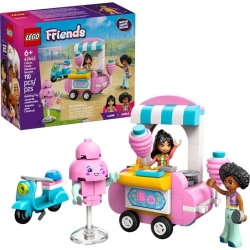 Lego Friends Stoisko z watą cukrową i skuter 42643