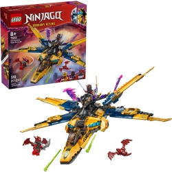 Lego Ninjago Ras i burzowy superodrzutowiec Arina 71833