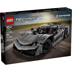 Lego Technic Szary hipersamochód Koenigsegg Jesko Absolut 42173