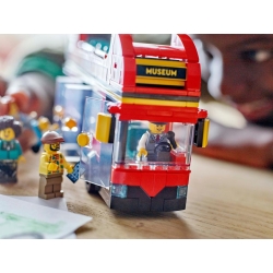 Lego City Czerwony, piętrowy autokar 60407