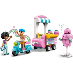 Lego Friends Stoisko z watą cukrową i skuter 42643