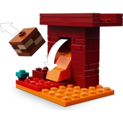 Lego Minecraft Bitwa na moście Netheru 21266