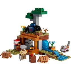 Lego Minecraft Wyprawa do pancernikowej kopalni 21269