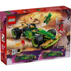 Lego Ninjago Samochód wyścigowy Lloyda z napędem typu pull-back 71828