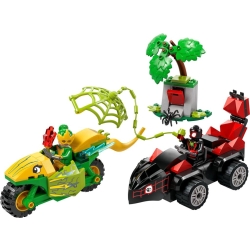 Lego Super Heroes Pościg Spina za Electro w dinopojeździe 11198