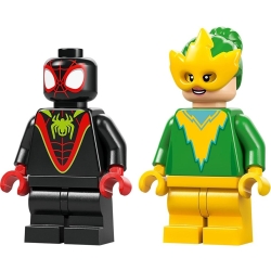 Lego Super Heroes Pościg Spina za Electro w dinopojeździe 11198