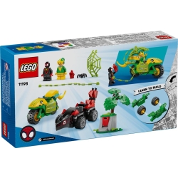 Lego Super Heroes Pościg Spina za Electro w dinopojeździe 11198