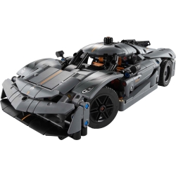 Lego Technic Szary hipersamochód Koenigsegg Jesko Absolut 42173