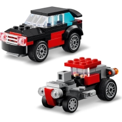 Lego Creator Ciężarówka z platformą i helikopterem 31146
