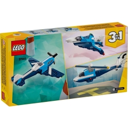 Lego Creator Statek powietrzny: samolot wyścigowy 31160